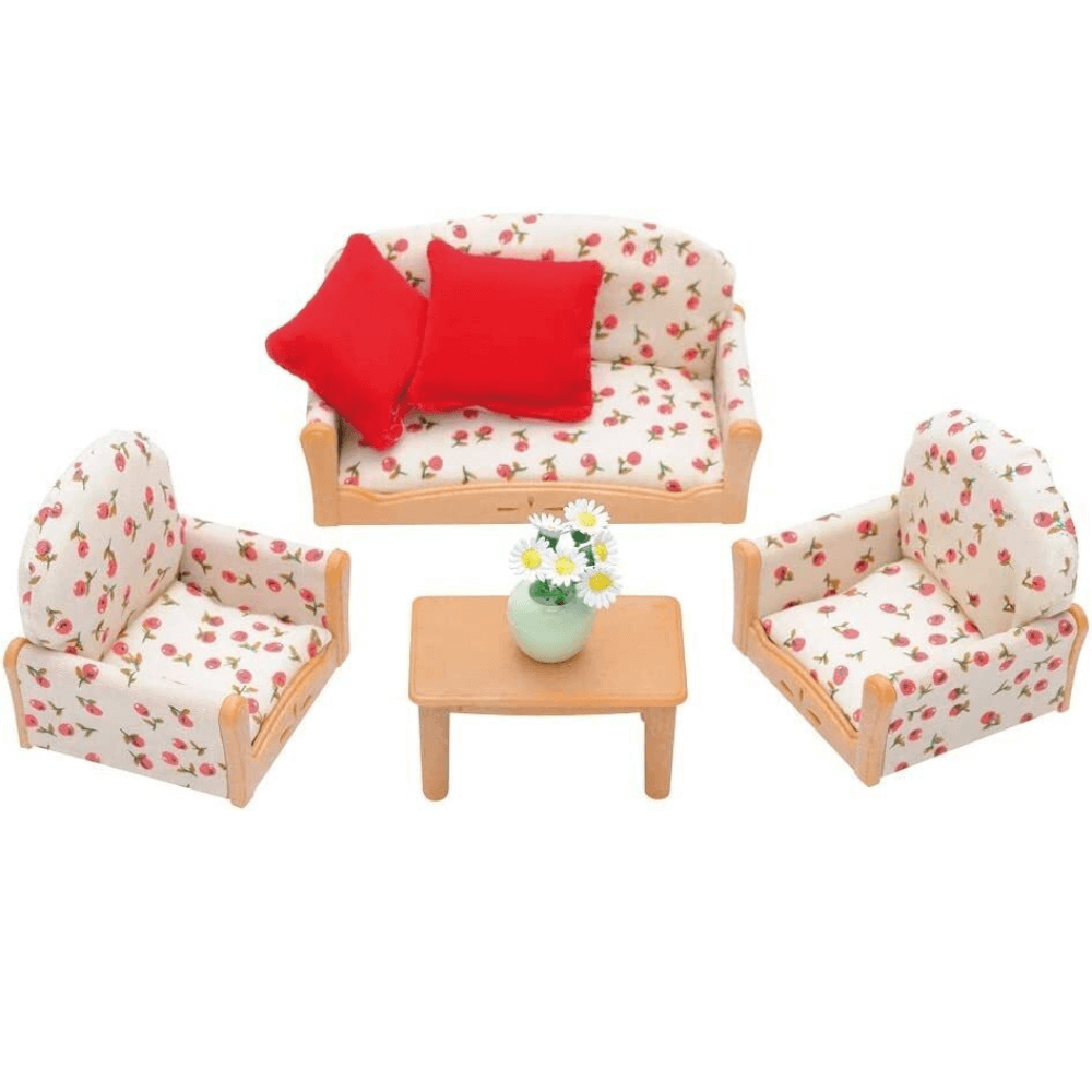 SYLVANIAN FAMILIES LOUNGE SUITE SET