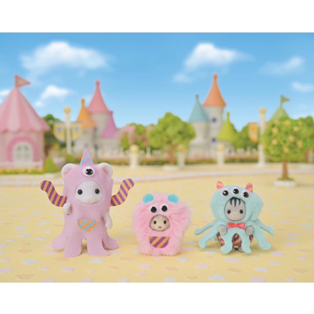 SYLVANIAN FAMILIES FUNNY MONSTER TRIO