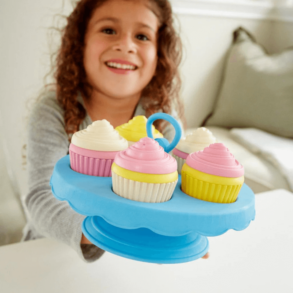 GREEN TOYS CUPCAKE SET