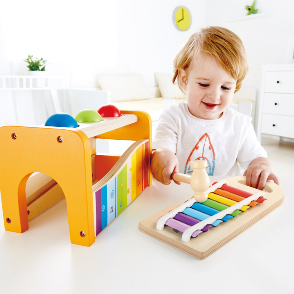 HAPE POUND AND TAP BENCH