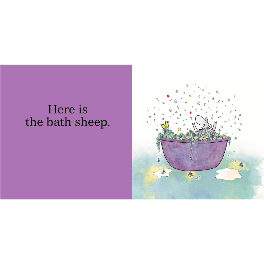 WHERE IS THE GREEN SHEEP TOUCH AND FEEL BOARD BOOK