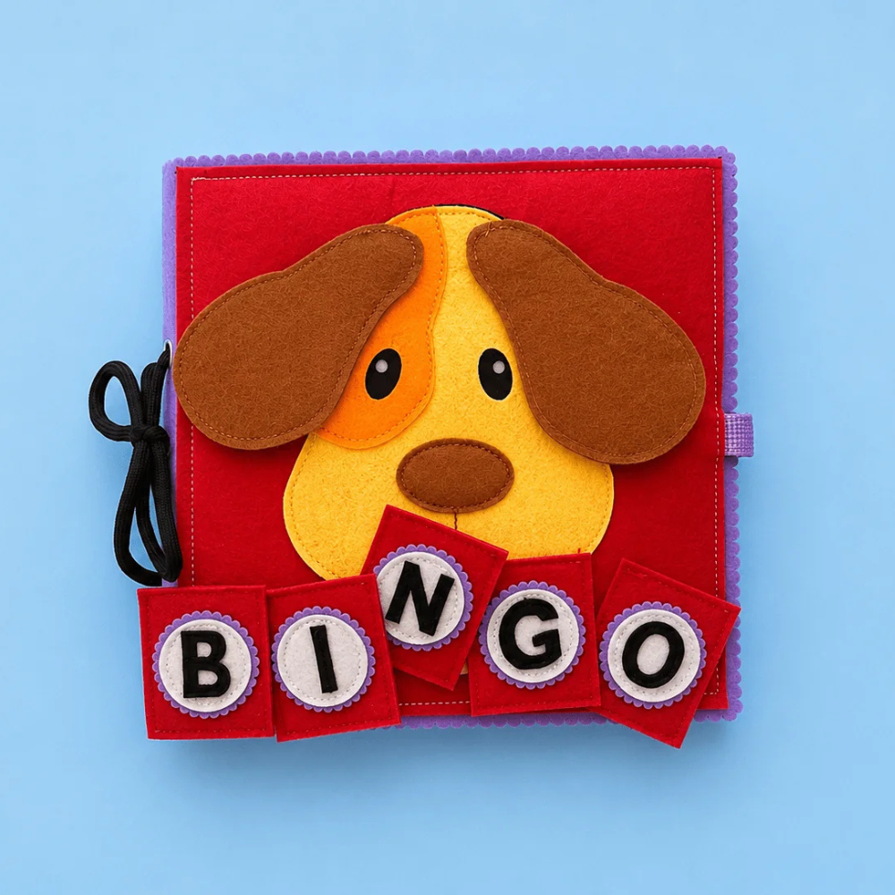 WONDERTIVITY BINGO NURSERY RHYME BUSY BOOK