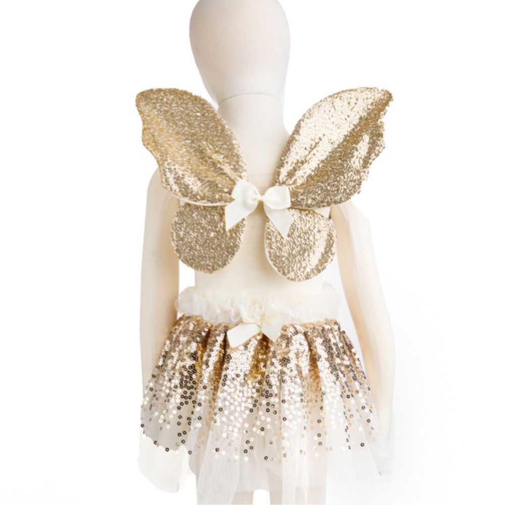 GREAT PRETENDER GRACIOUS GOLD SEQUINS 3 PIECE SET