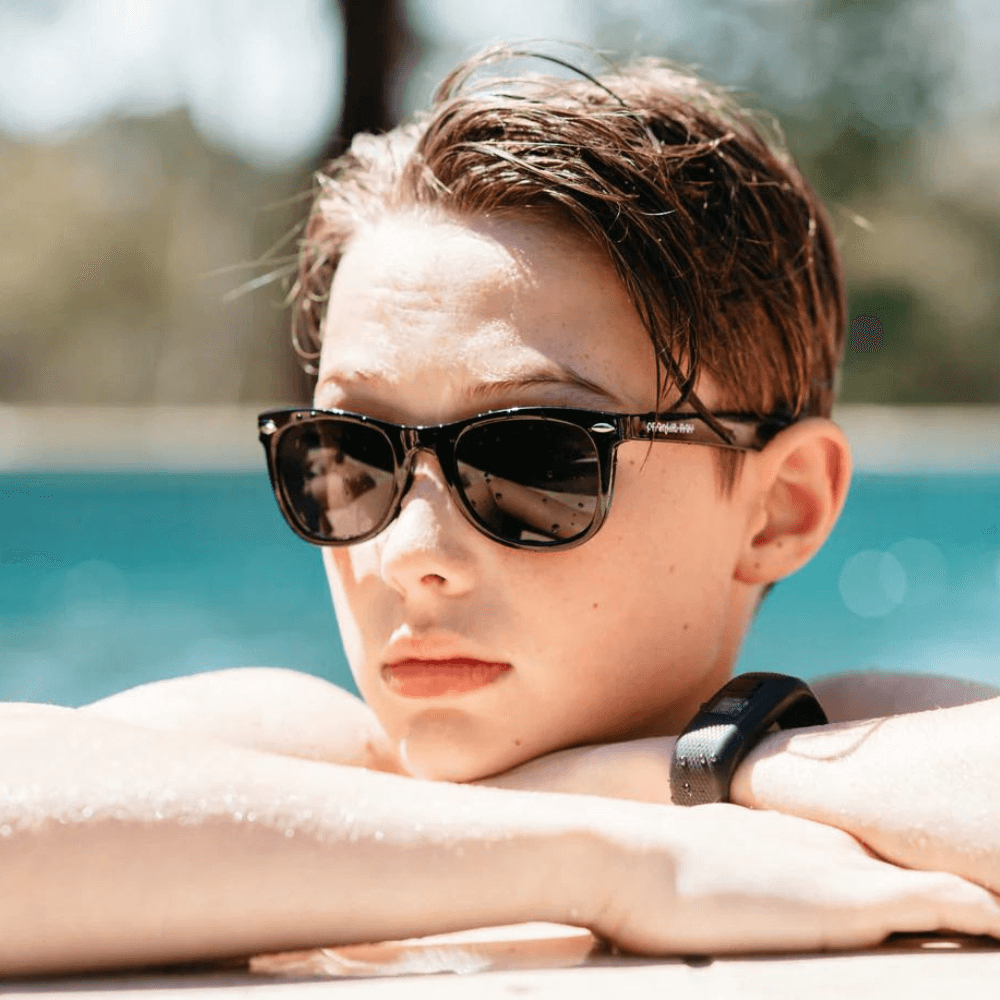 FRANKIE RAY SHADES GADGET BLACK SUNGLASSES 3+