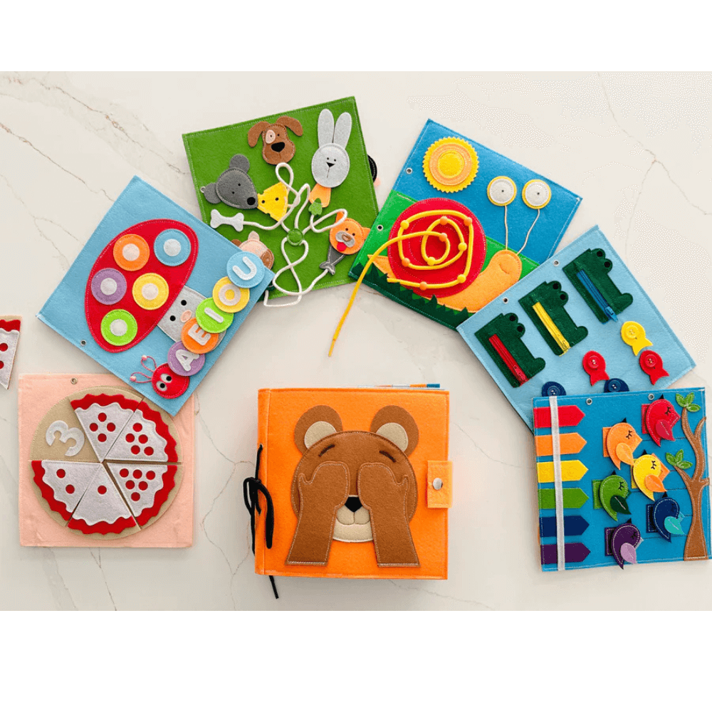 WONDERTIVITY BUSY BEAR MY FIRST BUSY BOOK