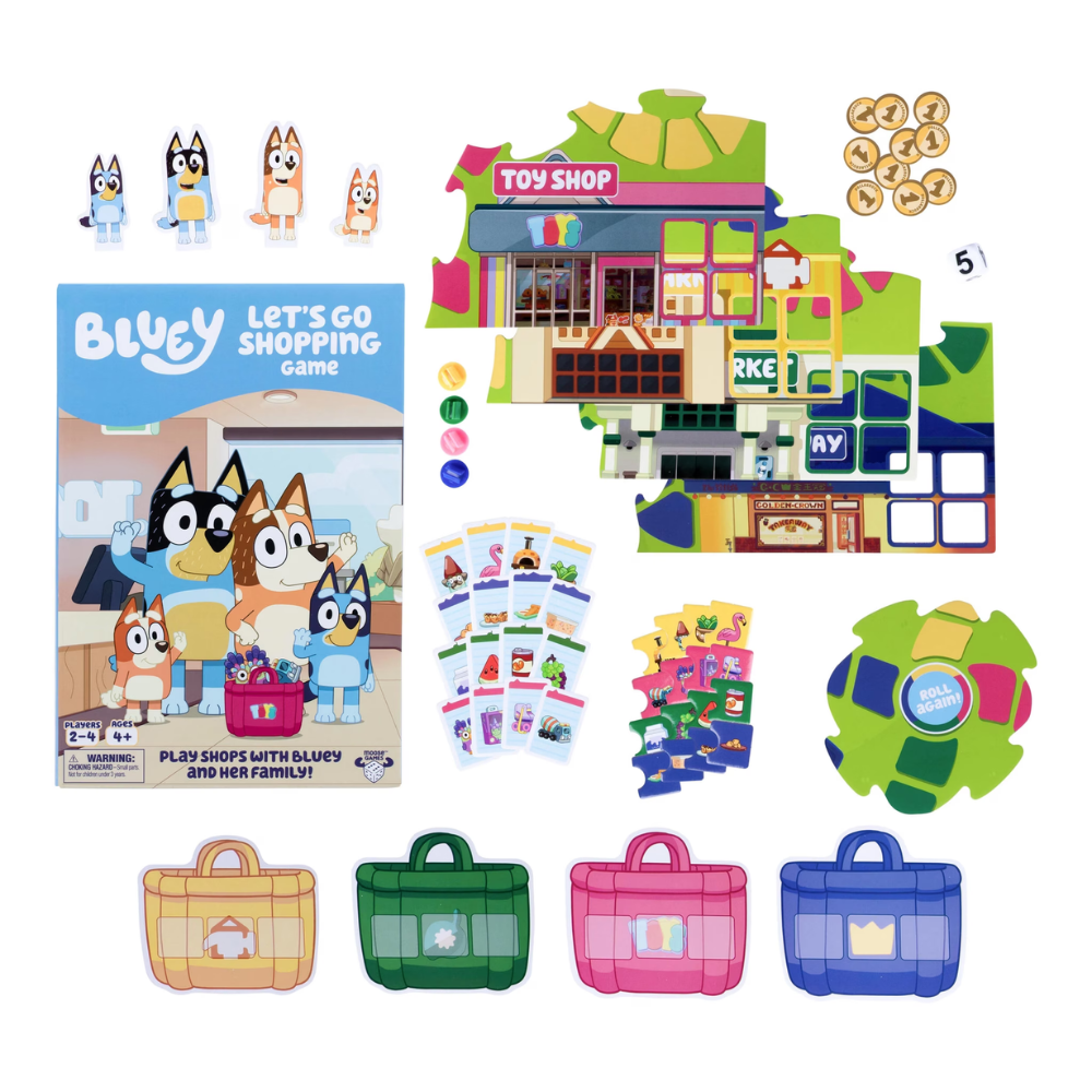 BLUEY LETS GO SHOPPING GAME