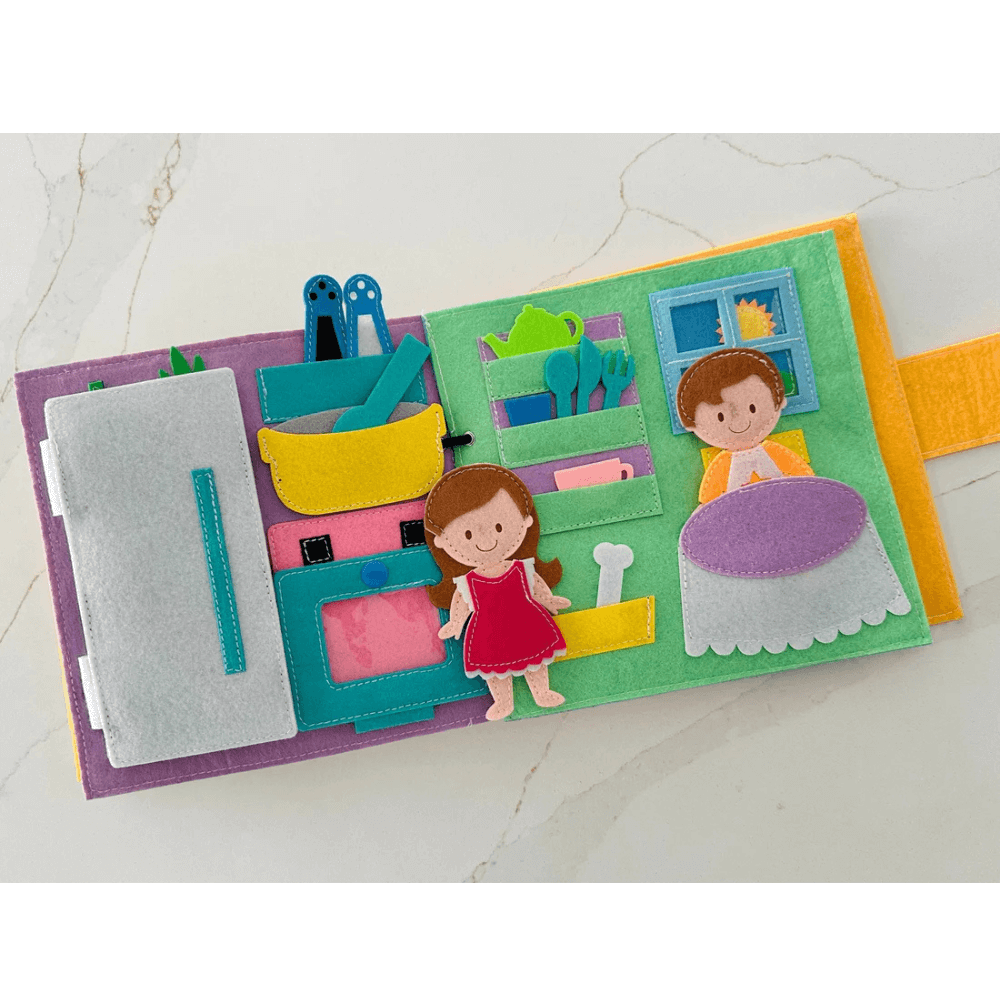 WONDERTIVITY HOME SWEET HOME BUSY BOOK