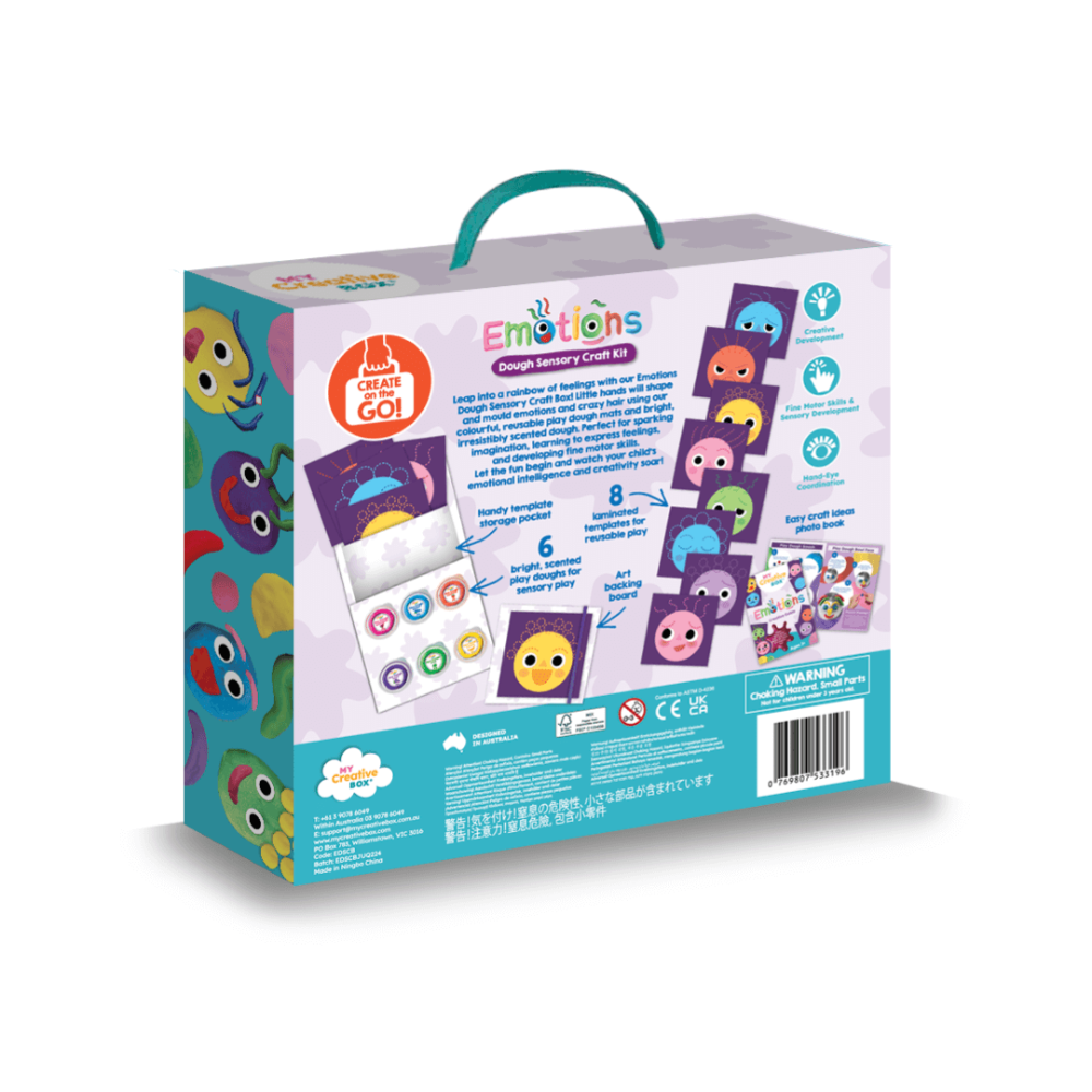 MY CREATIVE BOX EMOTIONS DOUGH SENSORY CRAFT BOX