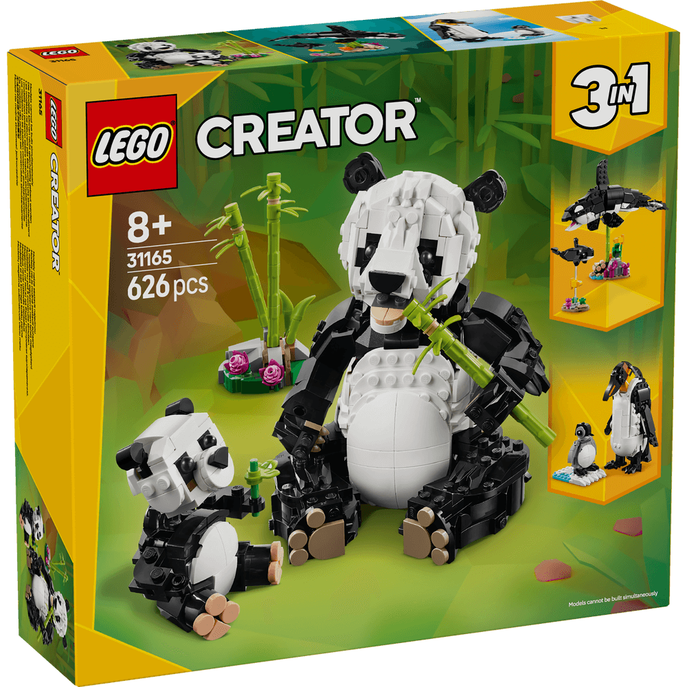 LEGO WILD ANIMALS PANDA FAMILY 31165