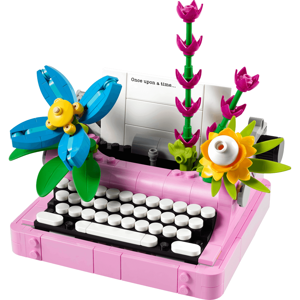 CREATOR TYPEWRITER WITH FLOWERS 31169