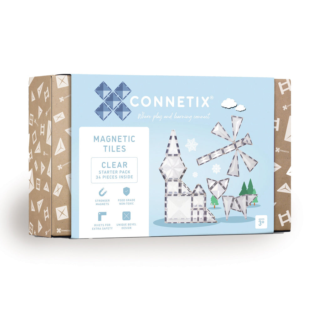 CONNETIX 34PC CLEAR PACK
