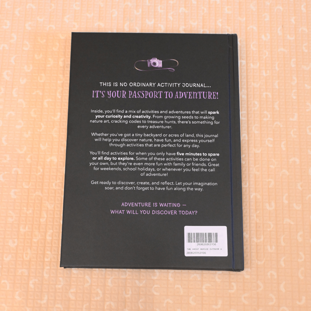 THE GREAT AUSSIE OUTDOOR ADVENTURE JOURNAL HARDBACK