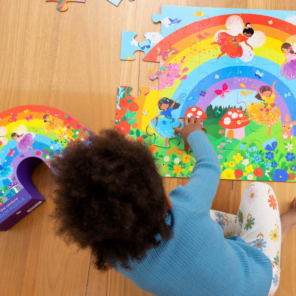CROCODILE CREEK OVER THE RAINBOW FLOOR PUZZLE 36PC