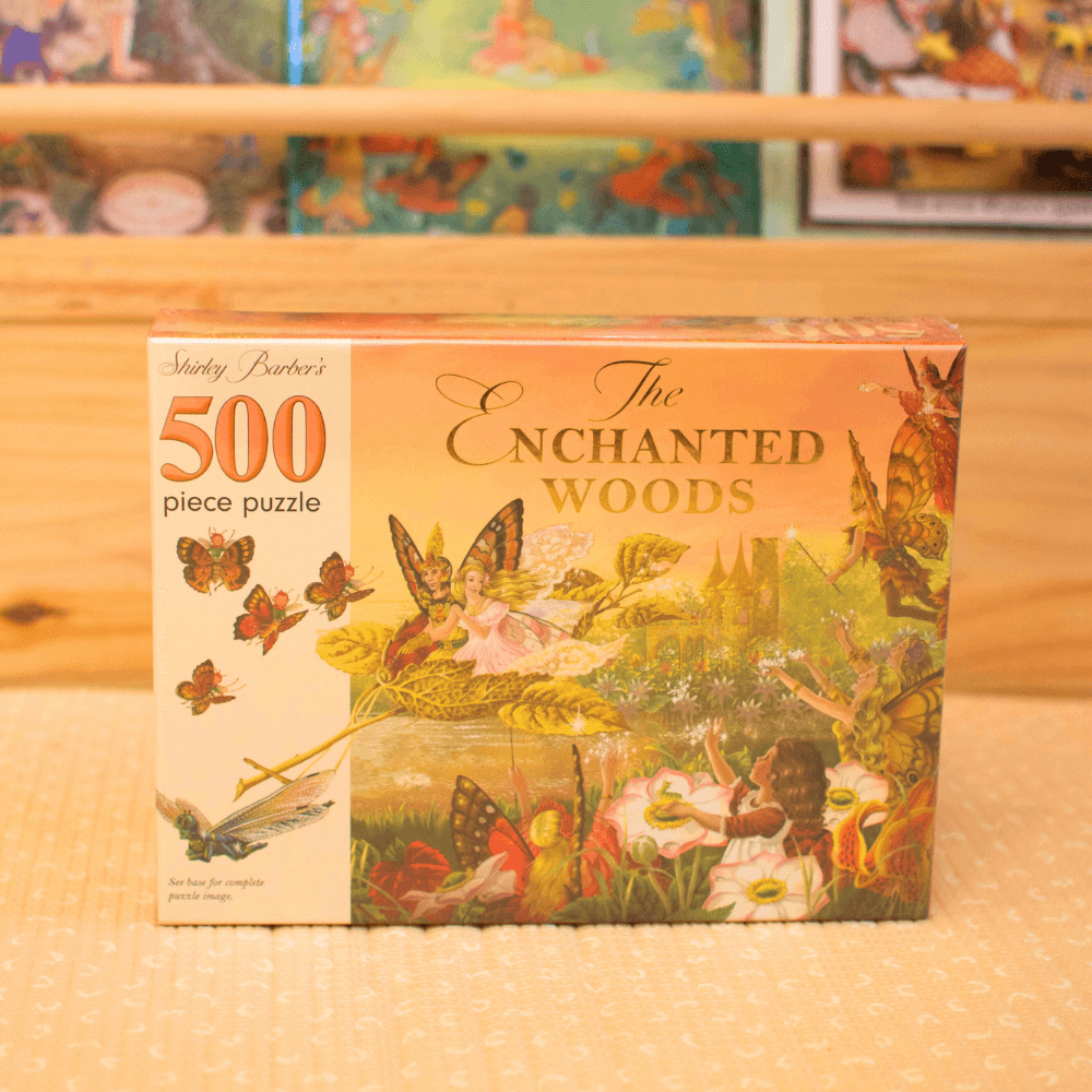 SHIRLEY BARBER ENCHANTED WOODS 500 PC PUZZLE