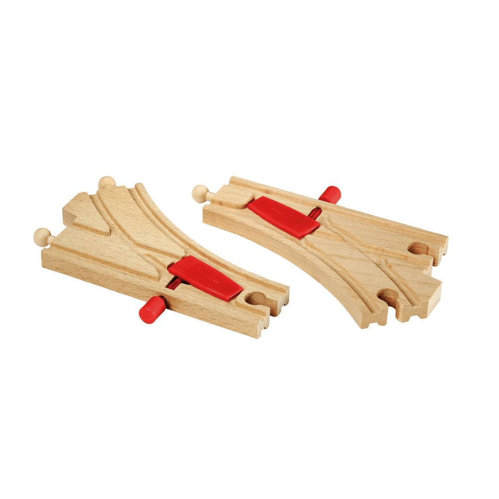 BRIO TRACKS - MECHANICAL SWITCHES, 2 PIECES