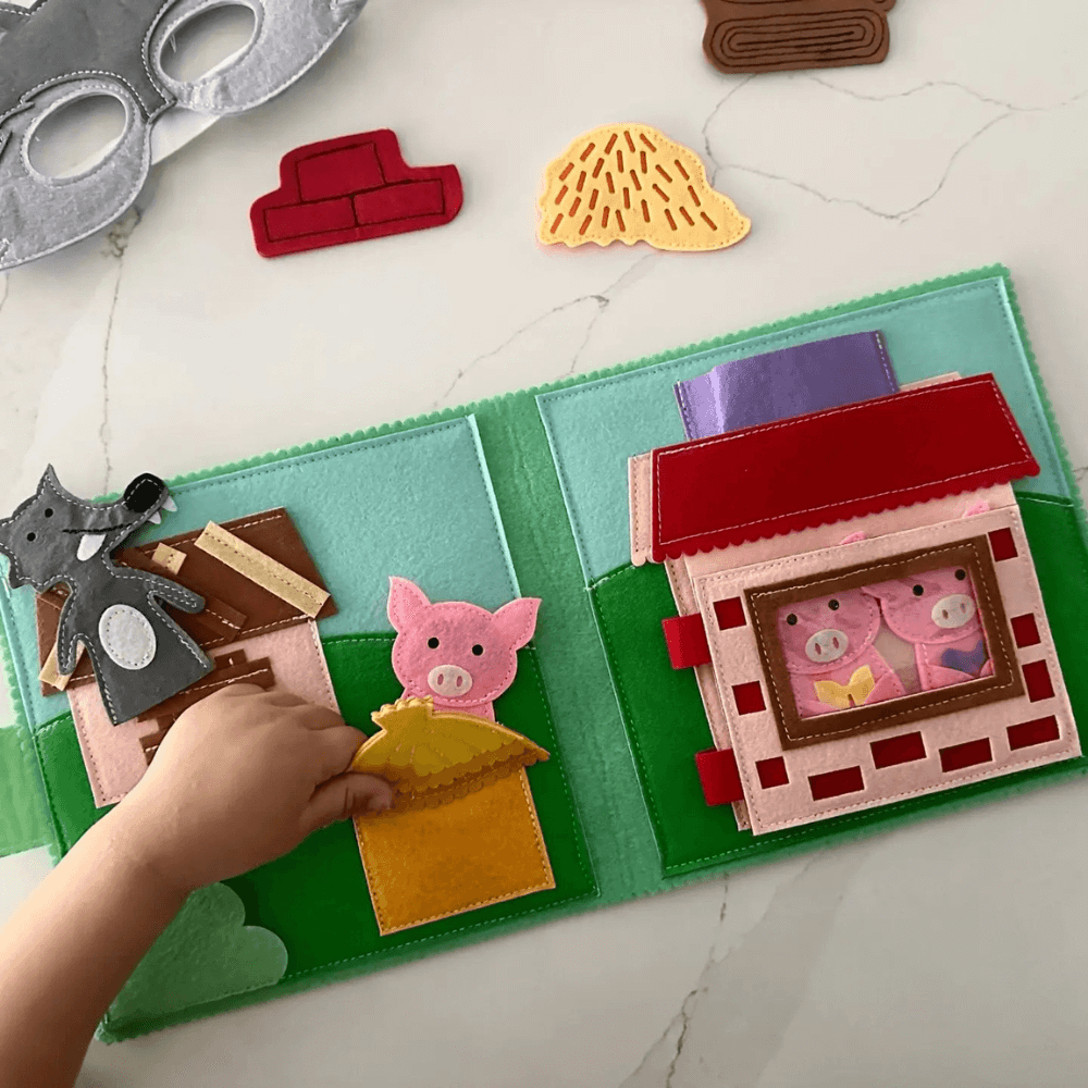 WONDERTIVITY THREE LITTLE PIGS SET