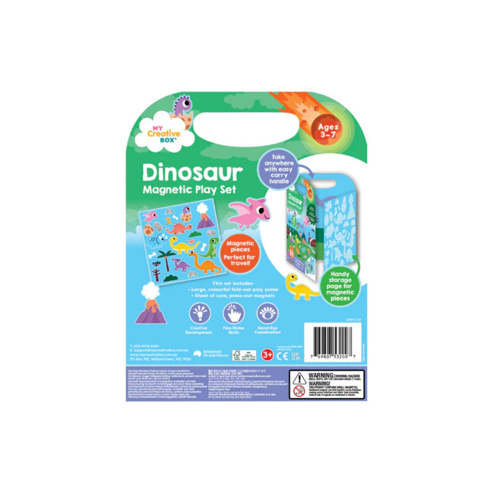 MY CREATIVE BOX DINOSAUR MAGNETIC PLAY SET