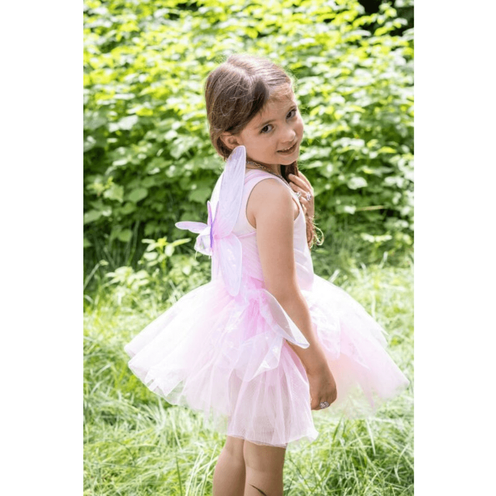GREAT PRETENDER PINK FLUTTER BUTTERFLY SKIRT AND WINGS 4-6