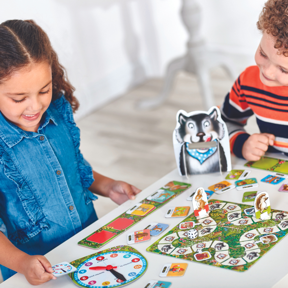 ORCHARD TOYS WHATS THE TIME MR WOLF