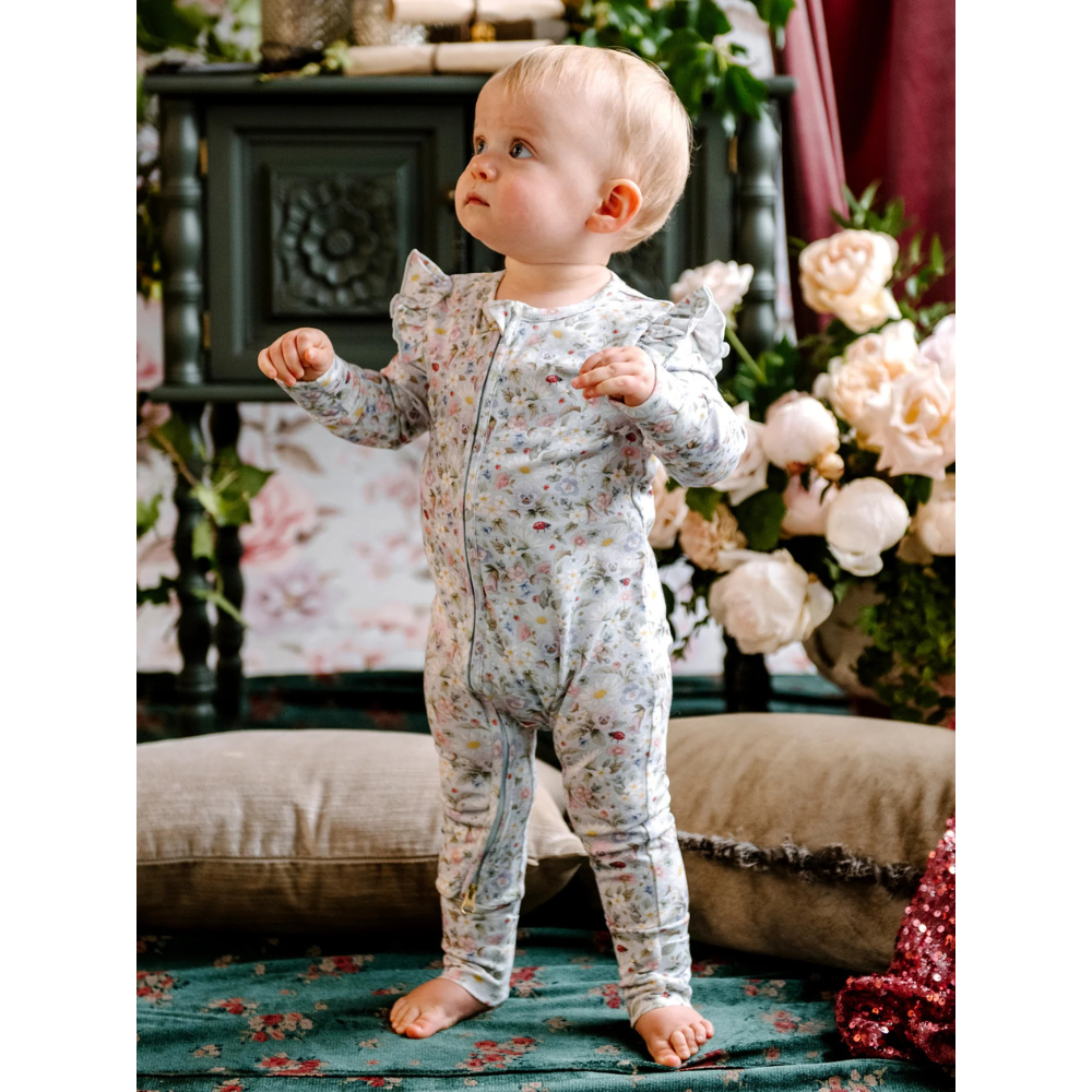 FLEUR HARRIS SWEET GARDEN FRILL COVERALL