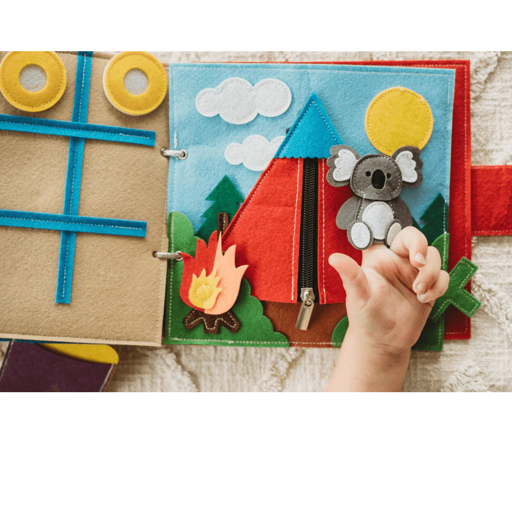 WONDERTIVITY CURIOUS KOALA AUSTRALIAN THEMED BUSY BOOK