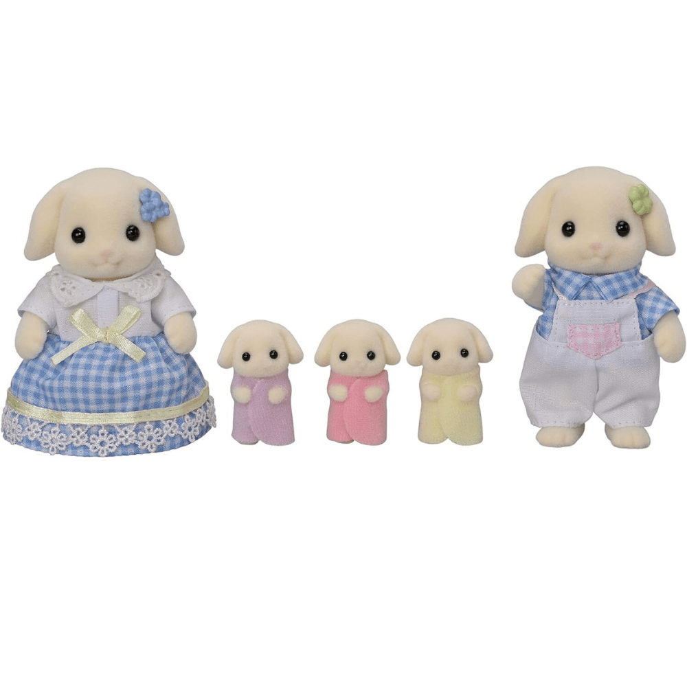 SYLVANIAN FAMILIES FLORA RABBIT FAMILY SET