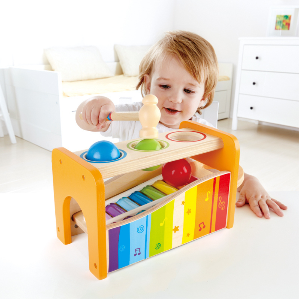 HAPE POUND AND TAP BENCH