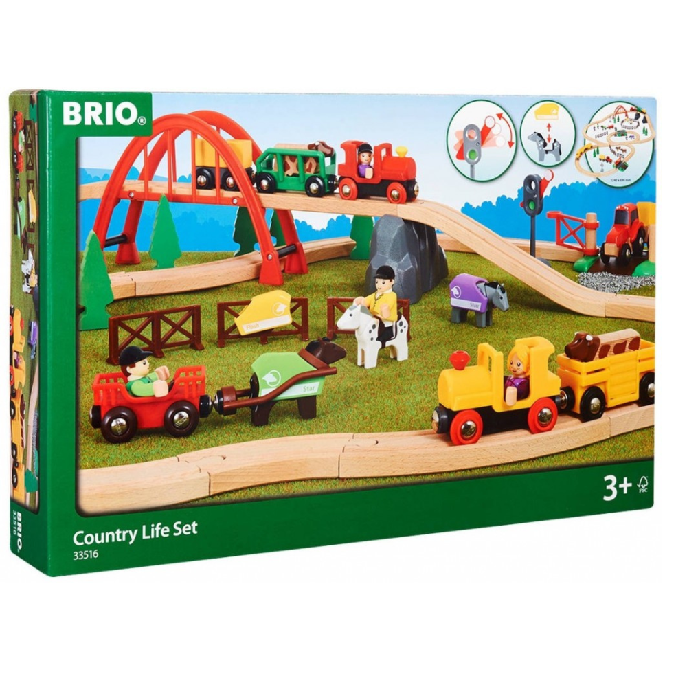 BRIO COUNTRY LIFE 79 PIECE SET