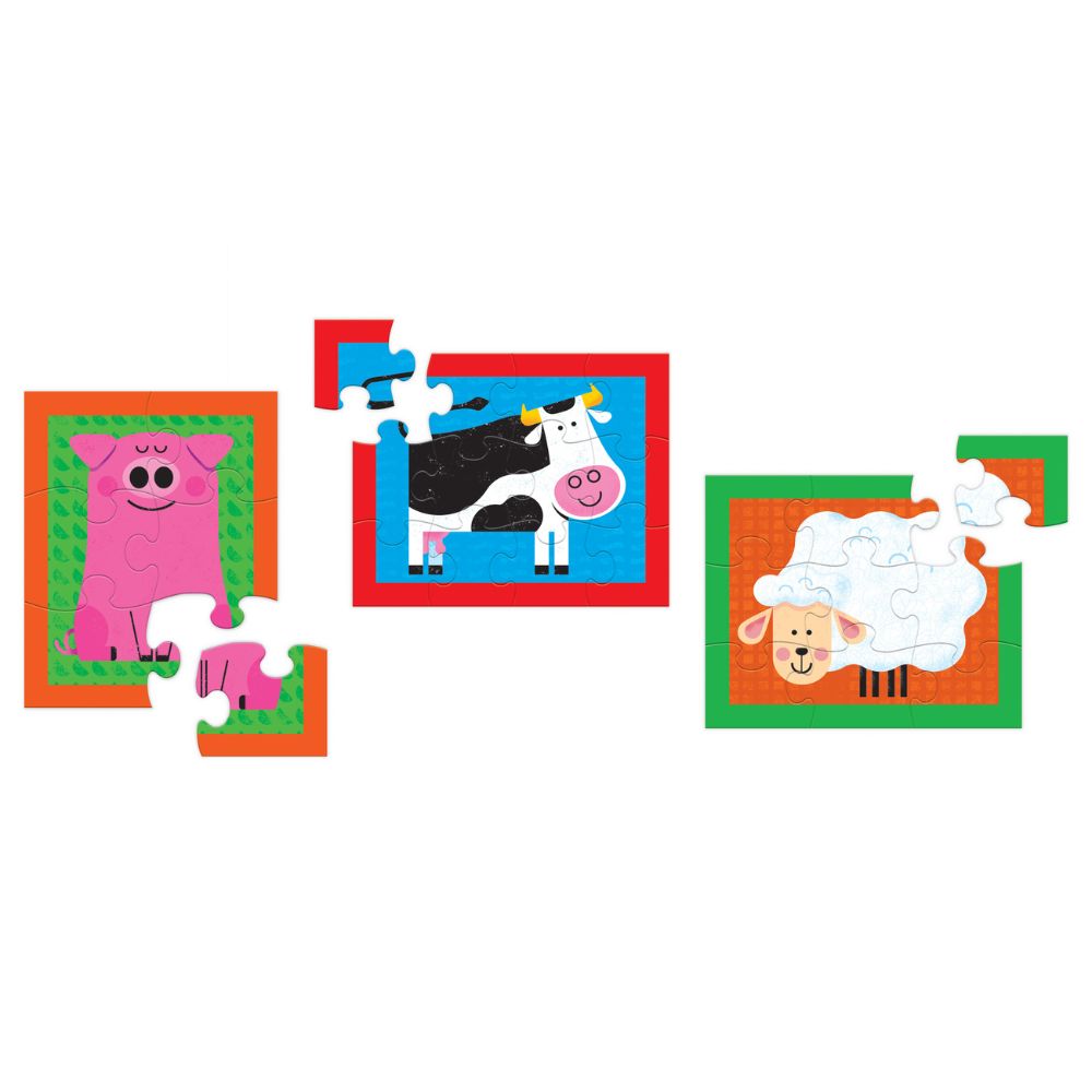 CROCODILE CREEK MY FIRST PUZZLE CASE BARNYARD