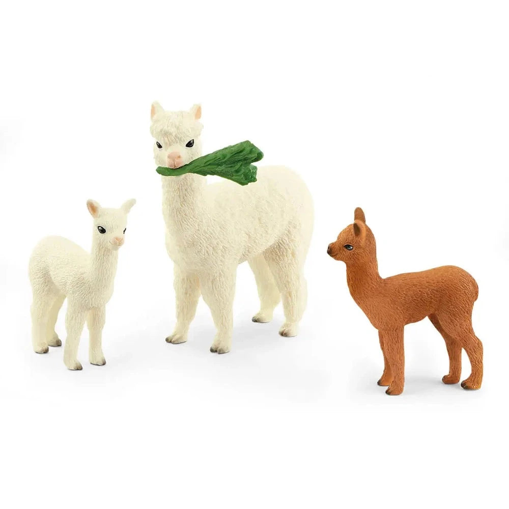 SCHLEICH WILDLIFE ALPACA SET 42544