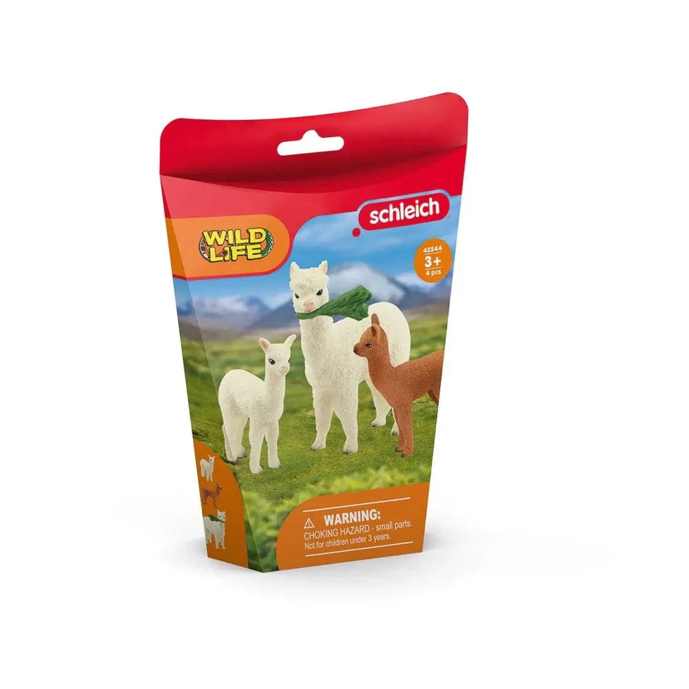 SCHLEICH WILDLIFE ALPACA SET 42544