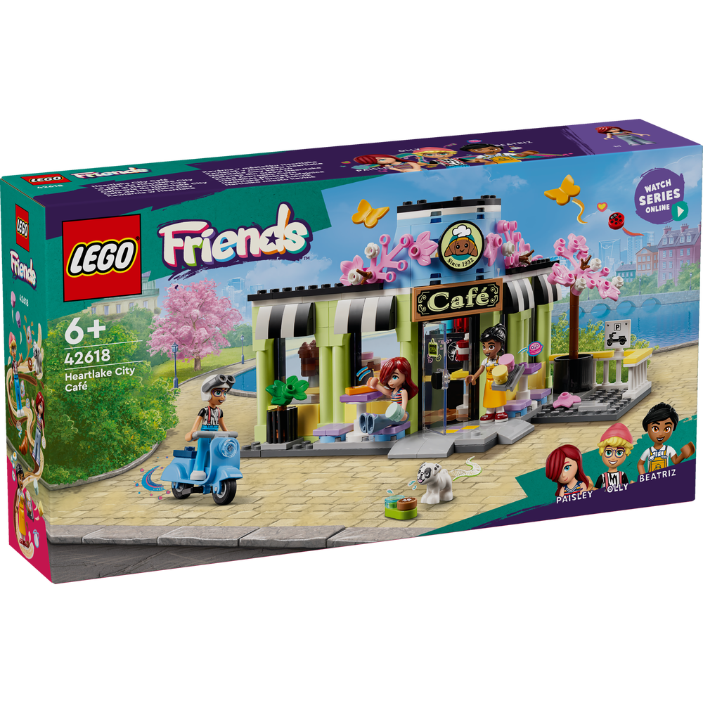 LEGO FRIENDS ENTERTAINMENT AND STORIES HEARTLAKE CITY CAFÉ 42618