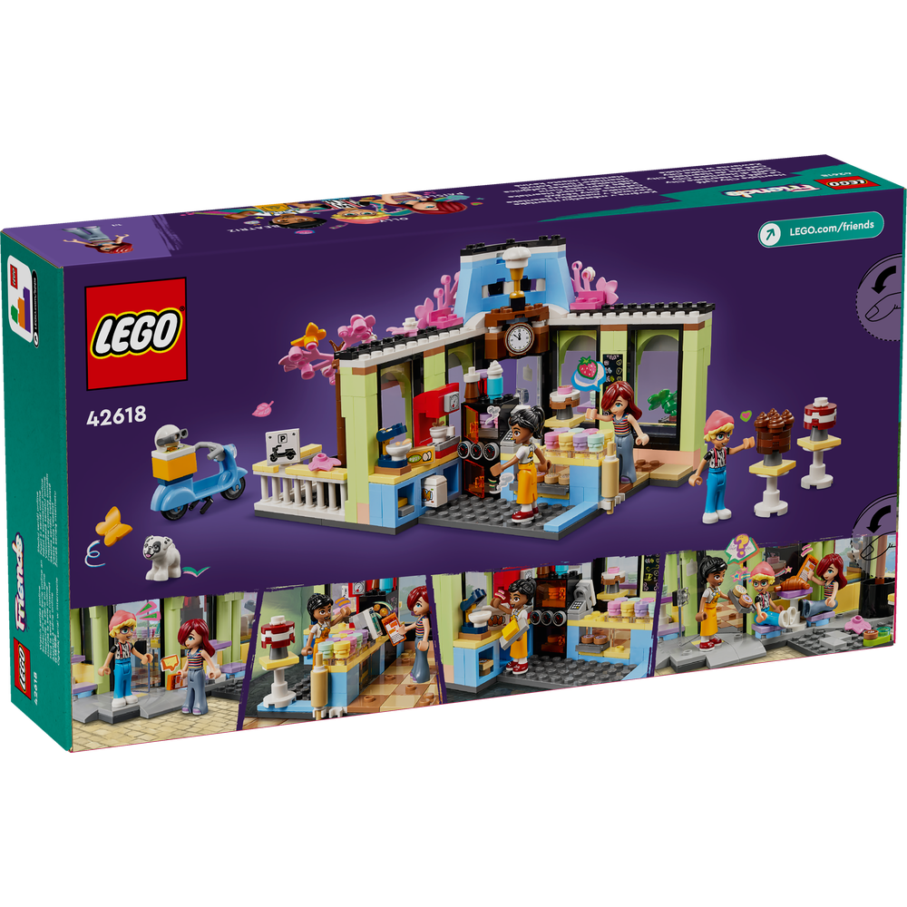 LEGO FRIENDS ENTERTAINMENT AND STORIES HEARTLAKE CITY CAFÉ 42618