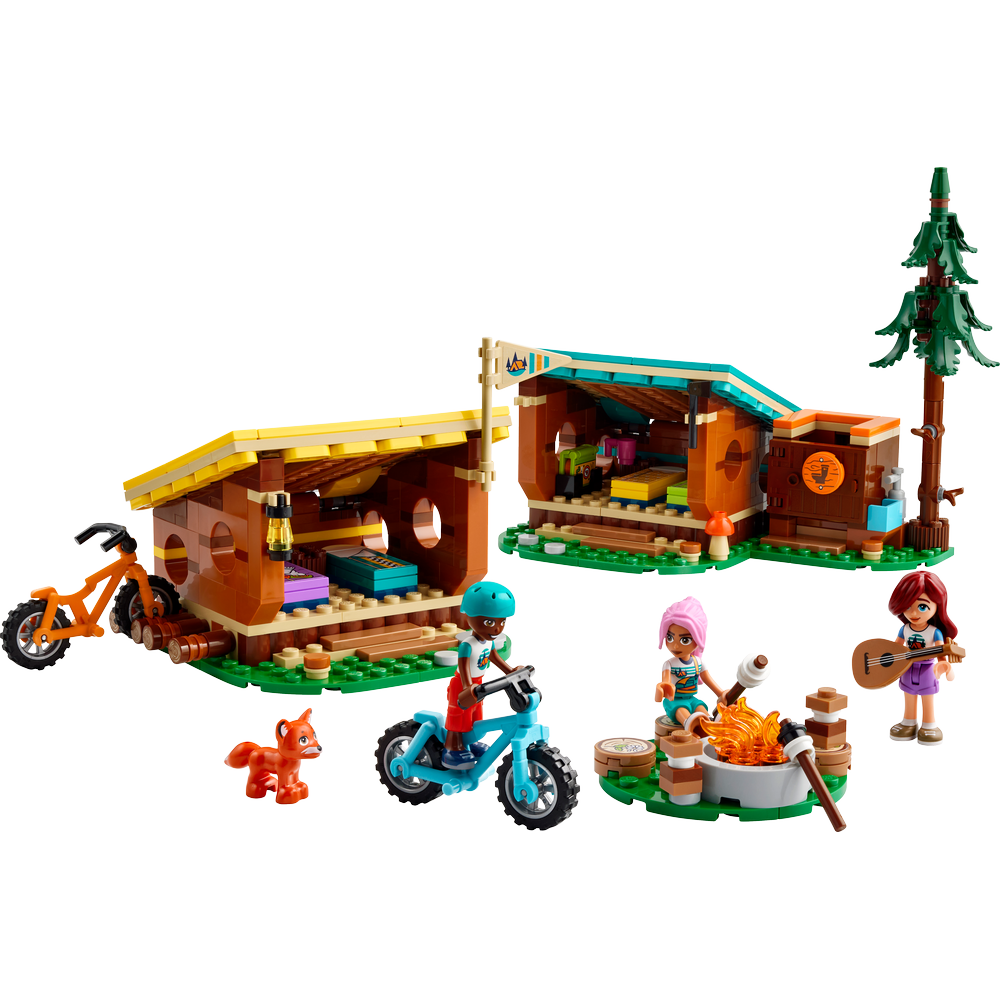 LEGO FRIENDS SPORTS AND OUTDOOR ADVENTURE ADVENTURE CAMP COZY CABINS 42624