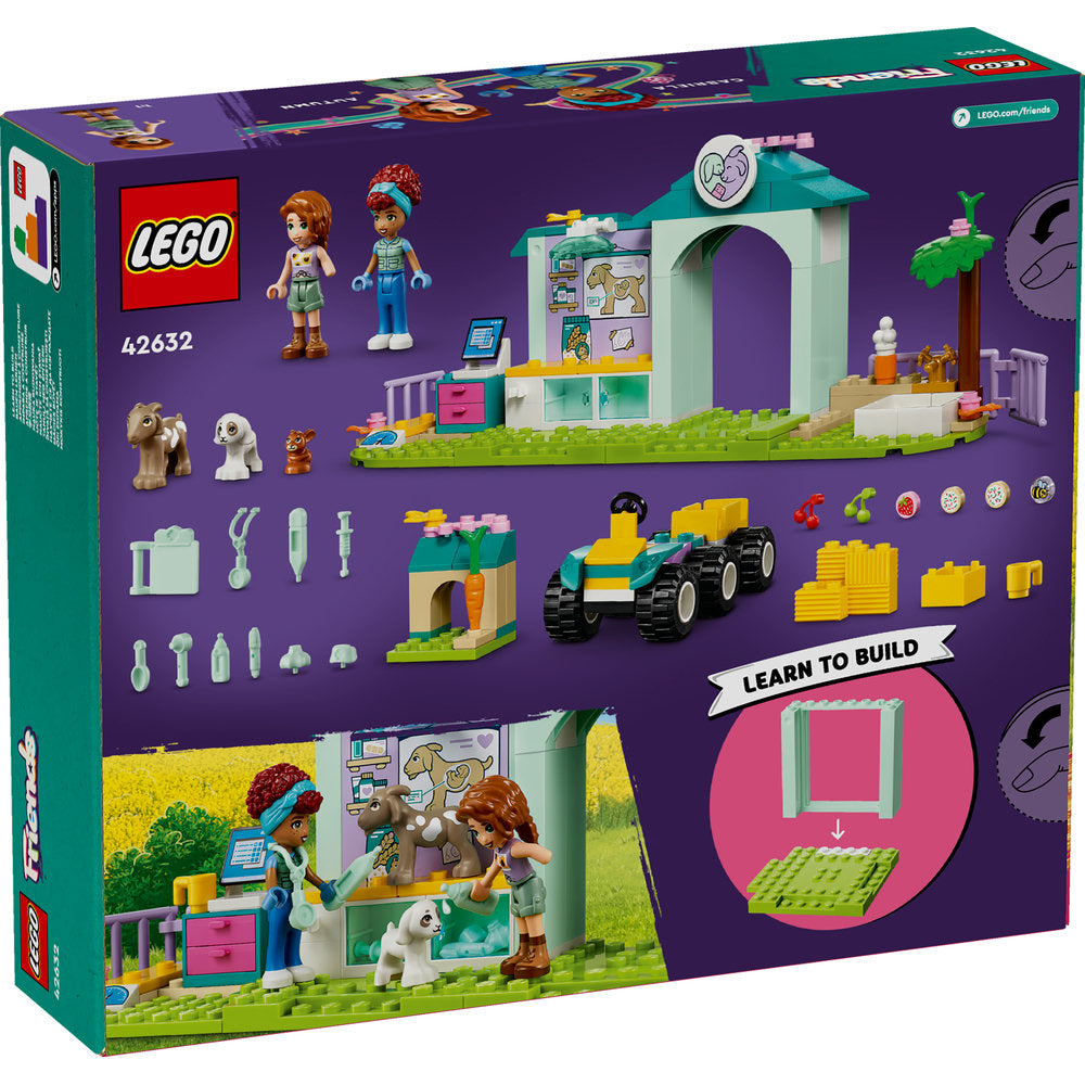 LEGO FRIENDS 4+ FARM ANIMAL VET CLINIC 42632