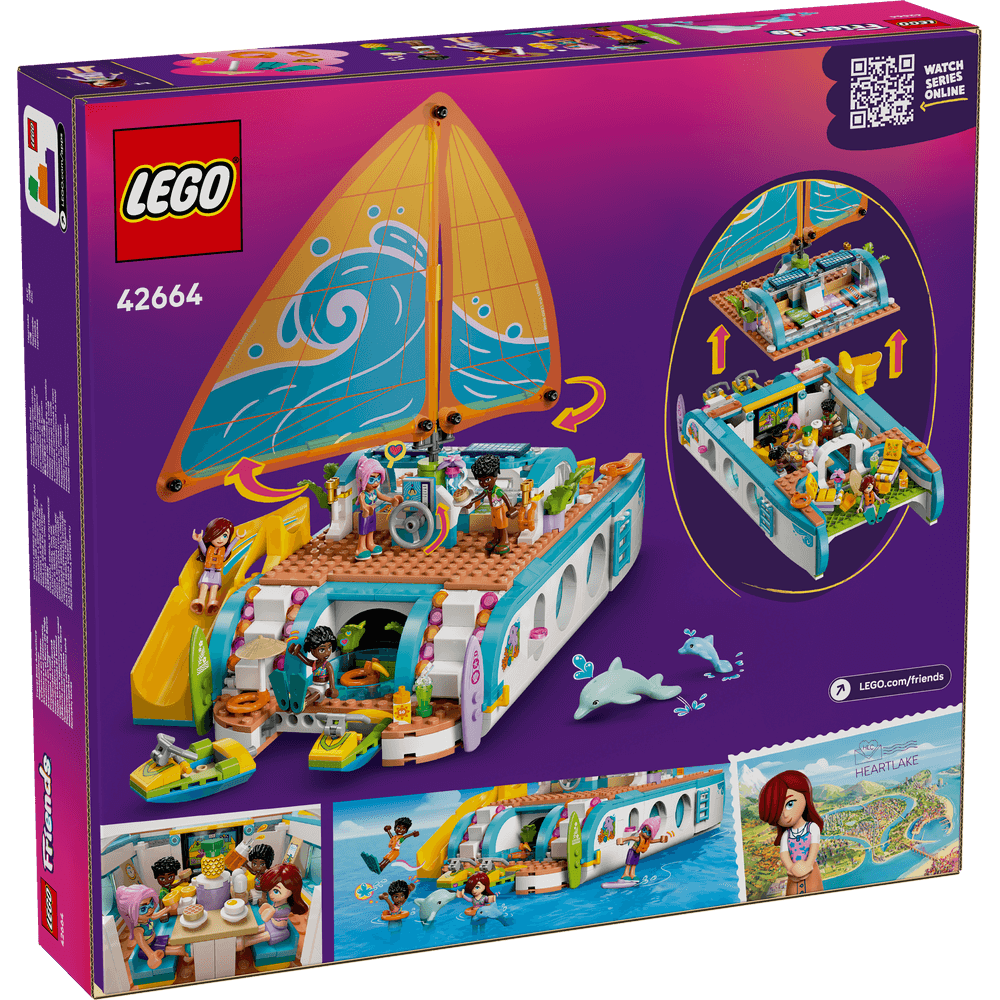 LEGO FRIENDS TRAVEL BOAT ADVENTURE 42664