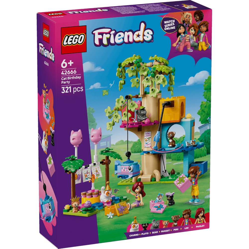 LEGO FRIENDS CAT BIRTHDAY PARTY 42666