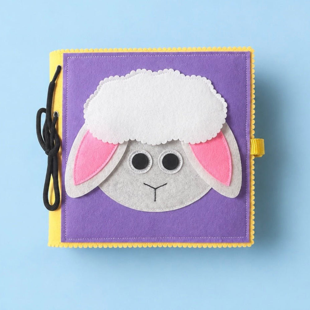 WONDERTIVITY LITTLE LAMB 8 PAGE EDITION BUSY BOOK
