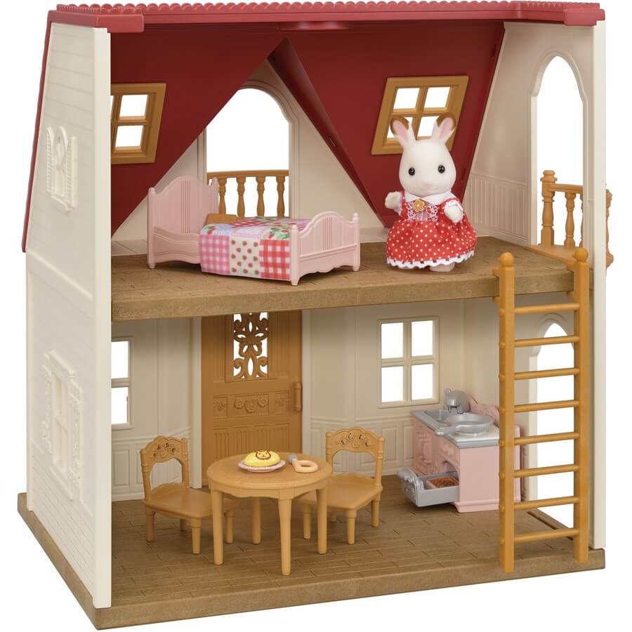 SYLVANIAN FAMILIES RED ROOF COSY COTTAGE STARTER HOME SET