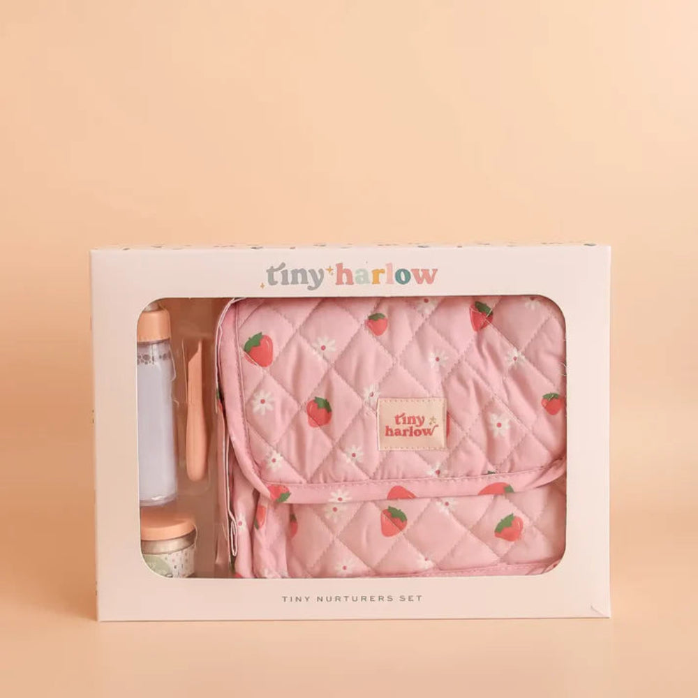 TINY HARLOW TINY NURTURERS SET STRAWBERRY PICNIC