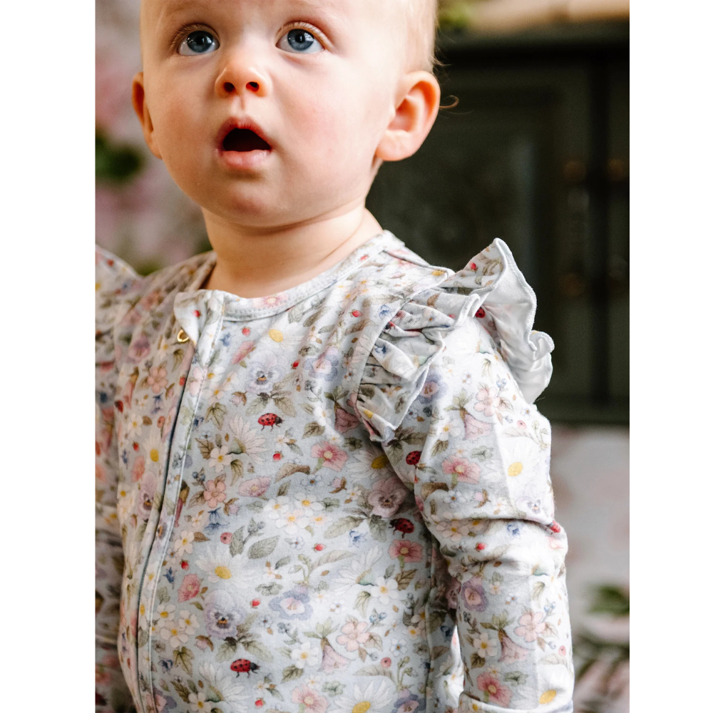 FLEUR HARRIS SWEET GARDEN FRILL COVERALL