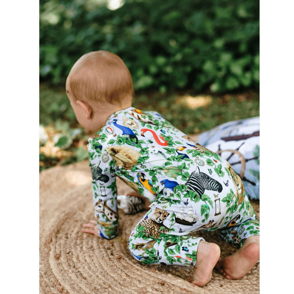 FLEUR HARRIS BEAUTIFUL WORLD TIMELESS COVERALL WINTER SKY