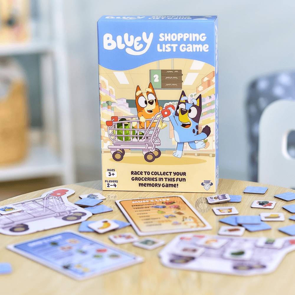 BLUEY SHOPPING LIST GAME