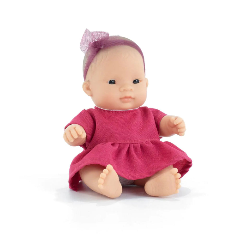 MINILAND MY FRIEND AND ME ASIAN GIRL BABY 21CM
