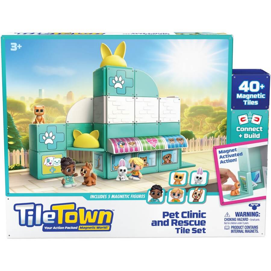 PET CLINIC AND RESCUE TILE TOWN SET