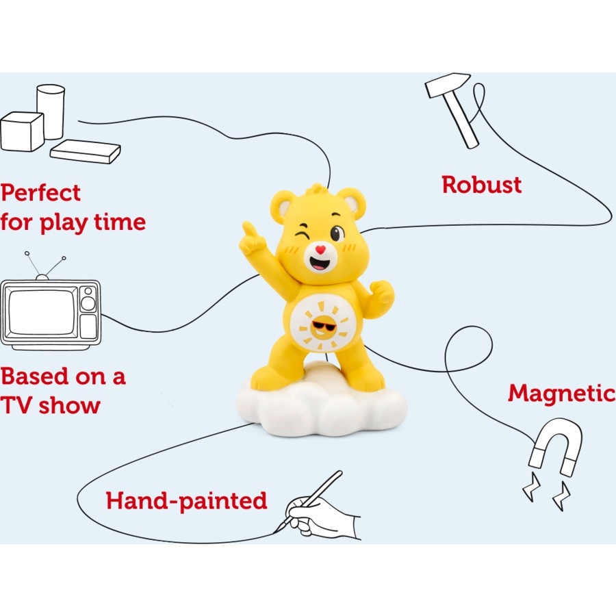 TONIES CARE BEARS FUNSHINE BEAR TONIE AUDIO CHARACTER