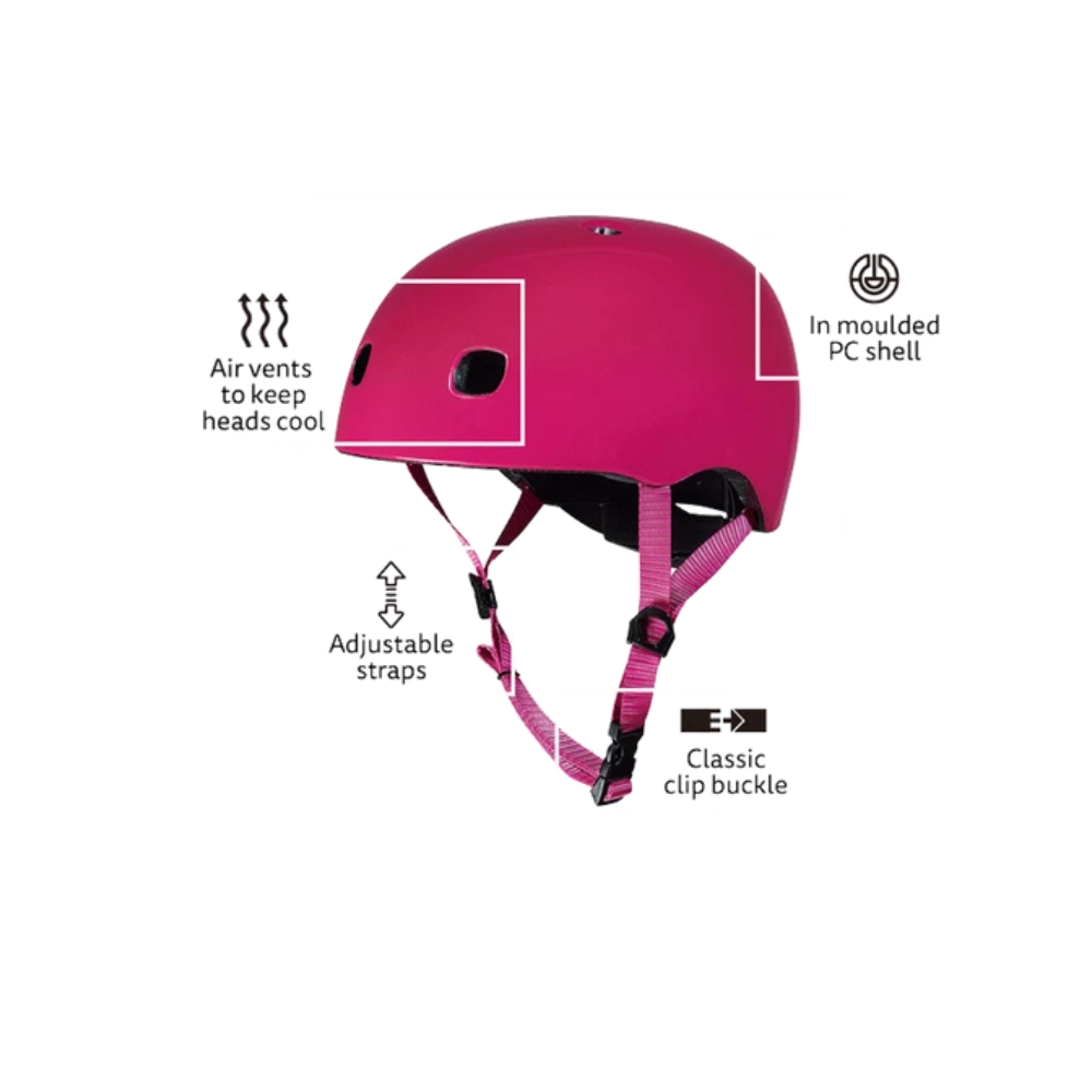 MICRO HELMET DARK BLUE METALLIC SMALL