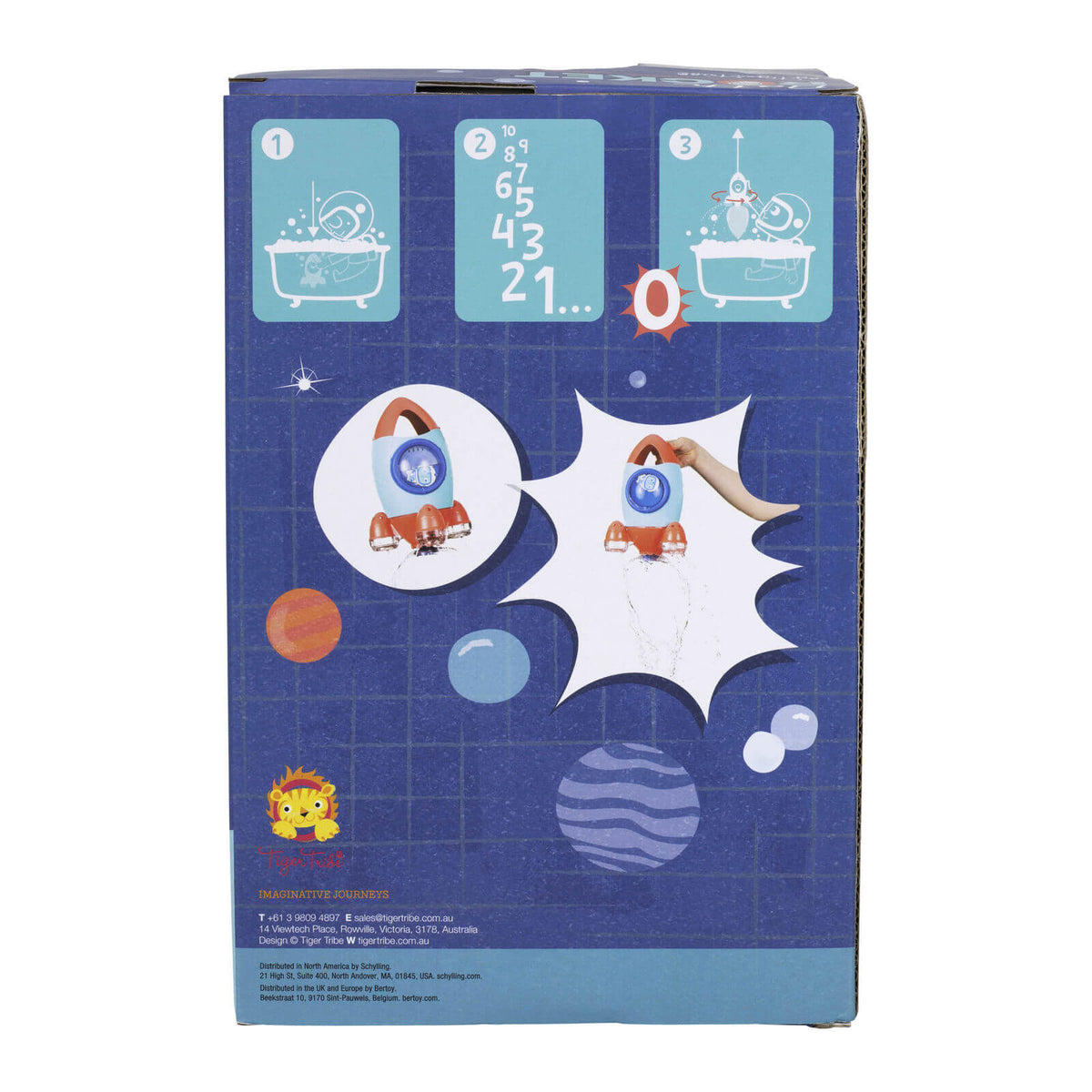 TIGER TRIBE BATH ROCKET