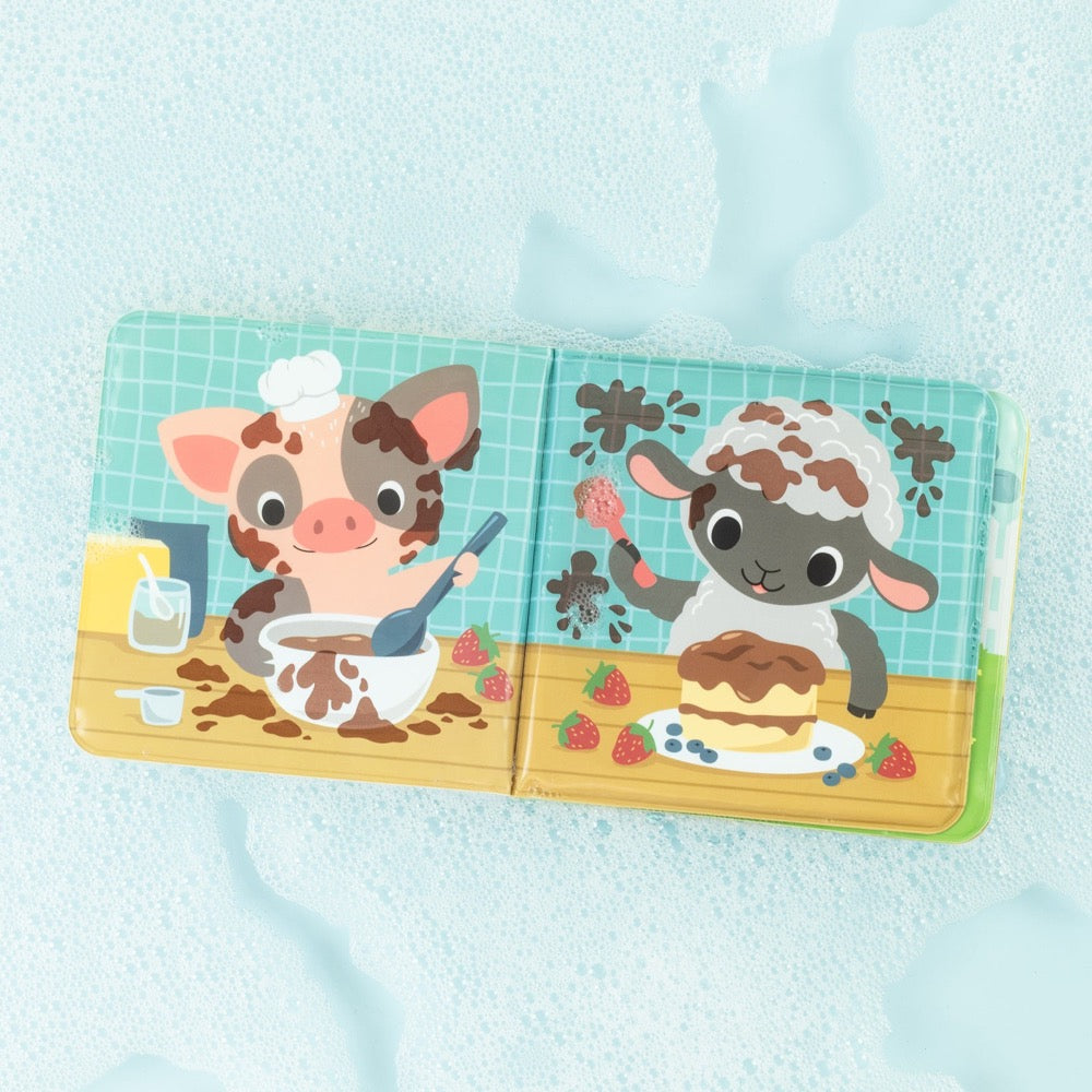 TIGER TRIBE BATH BOOK MESSY FARM