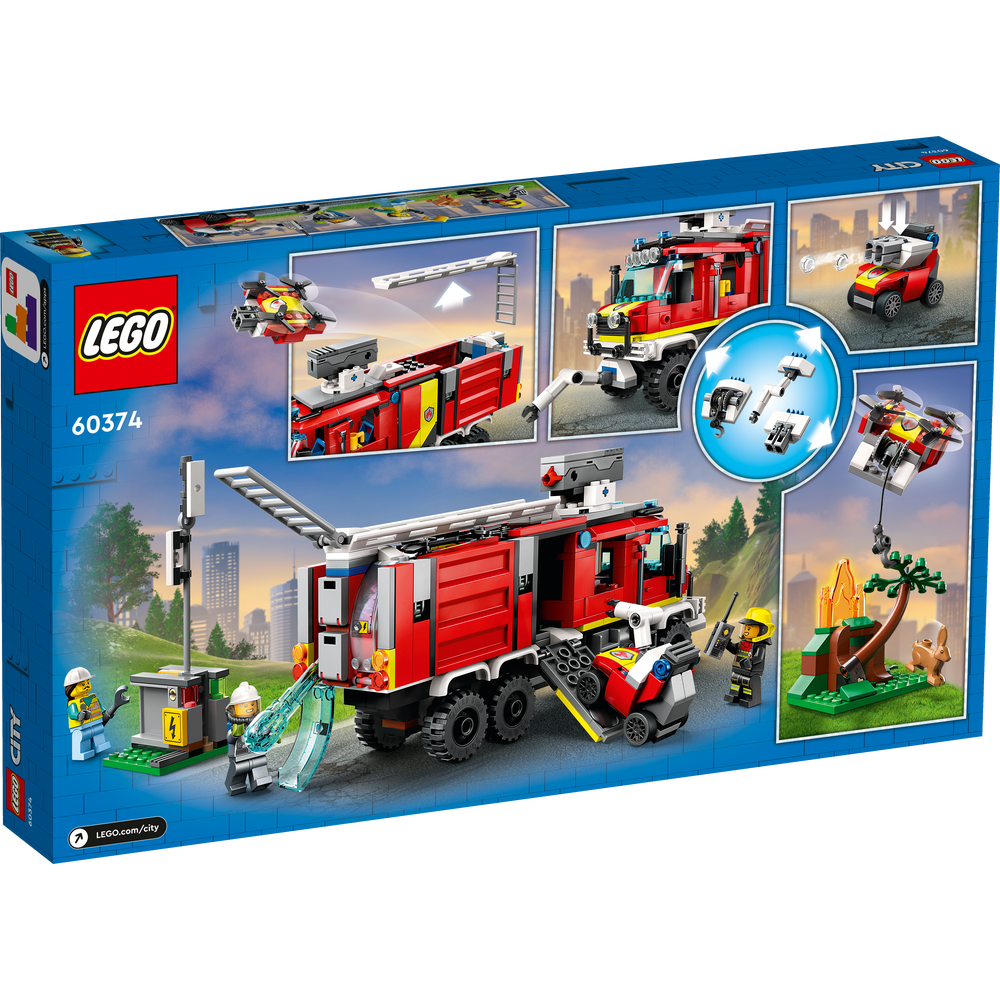 CITY FIRE FIRE COMMAND TRUCK 60374